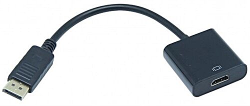 Adaptador DisplayPort / HDMI Fêmea 20cm