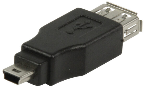 Adaptador Mini USB 5P Macho / USB "A" Fêmea - Image 2