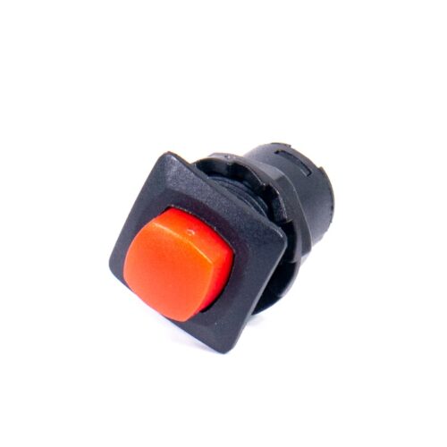 Interruptor Pressão 1 Circuito (I/0) - Vermelho - 11,3mm