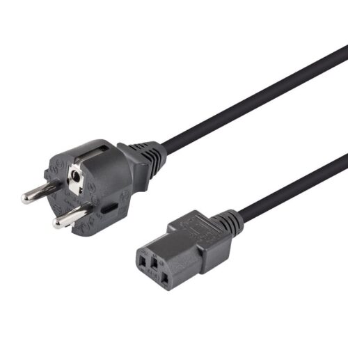Cabo Alimentação Schuko Macho / IEC-C5 Mickey 2mt