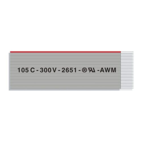 Cabo Plano 50 vias AWG28 1mt