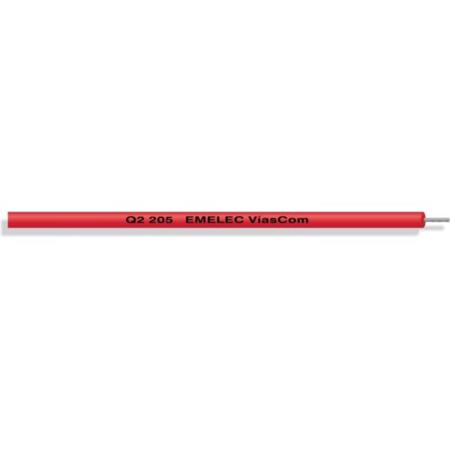 Cabo Teste 1x0,50mm² Vermelho 100mt