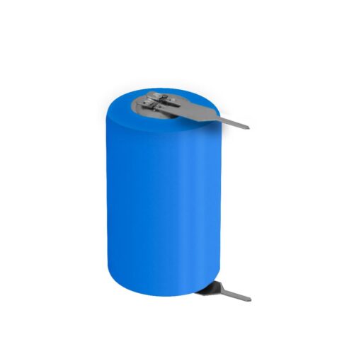 Pilha Lítio 3,6V 1200mA 1/2AA  c/ Terminais