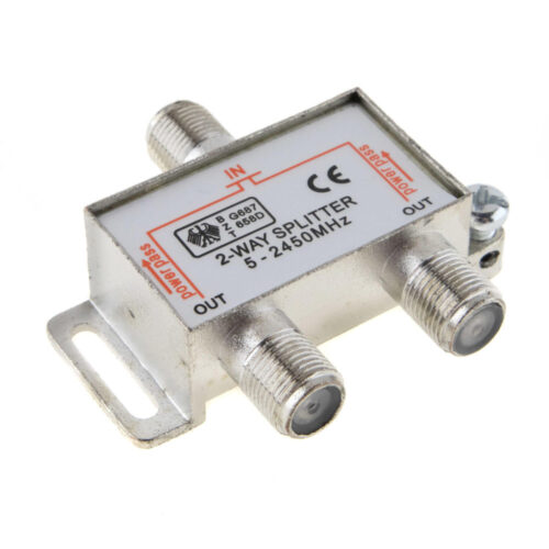Repartidor TV/Satélite 2 Saídas 5-2450MHz