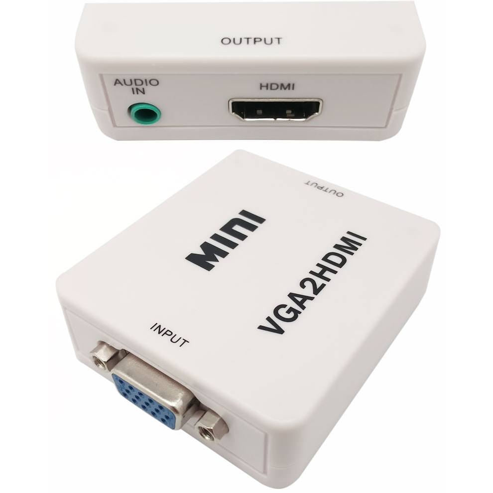 Conversor VGA + 3,5mm / HDMI MISTER PUZZLE