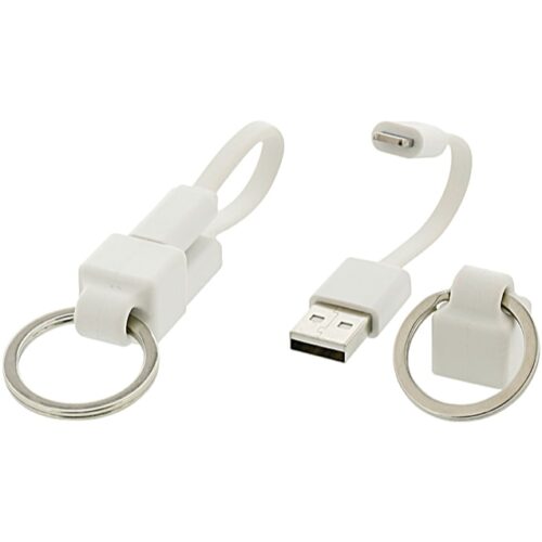 Cabo USB "A" Macho / Apple Lightning 10cm (Porta chaves)