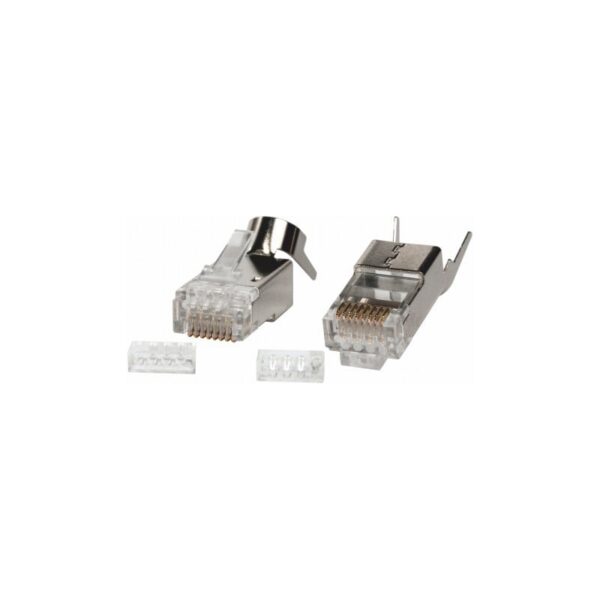 Ficha 8V/8C RJ49 p/ Cabo STP CAT7A - Image 2