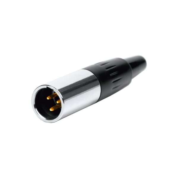 Ficha Mini XLR Macho 3 Pinos - Image 3