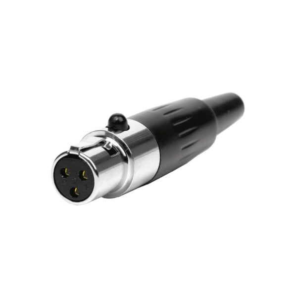 Ficha Mini XLR Fêmea 3 Pinos - Image 3