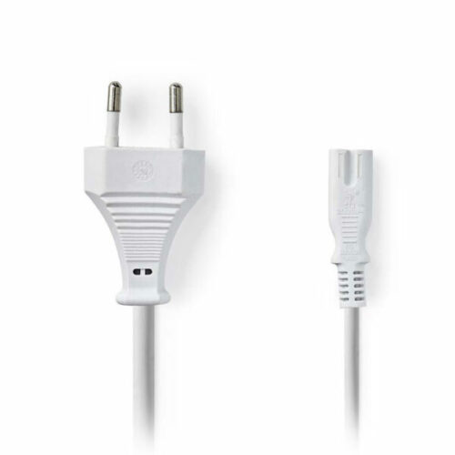Cabo Alimentação Euro Macho / Tipo 8 - 2x0,75mm² 2mt