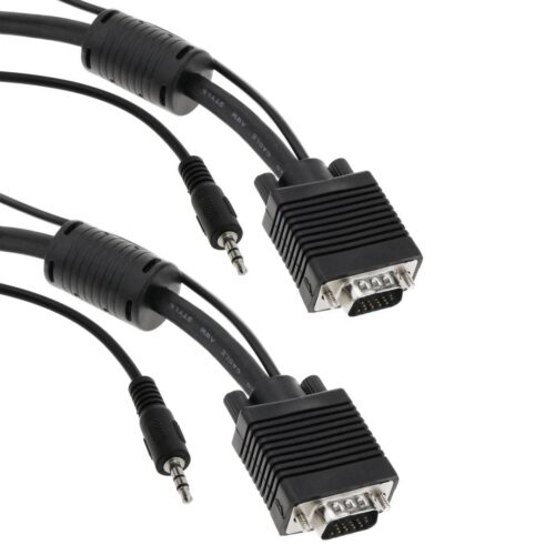 Cabo VGA Macho+3,5 / VGA Macho+3,5 - 5mt