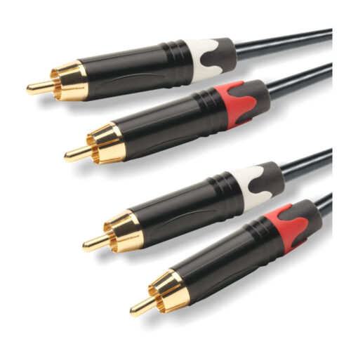 Cabo RCA Mounted 2 RCA M / 2 RCA M
