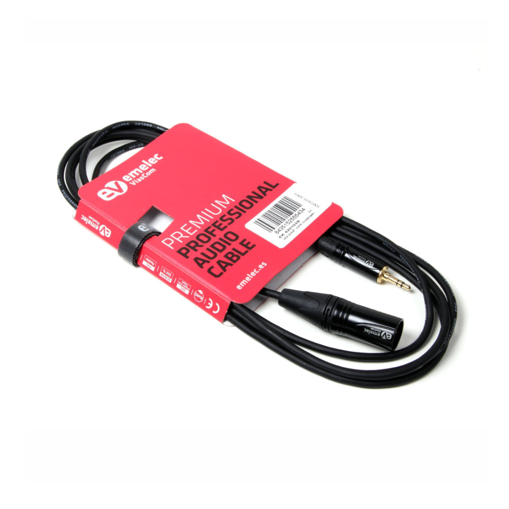 Cabo XLR Macho / 3,5 Macho ST 3m - Image 2