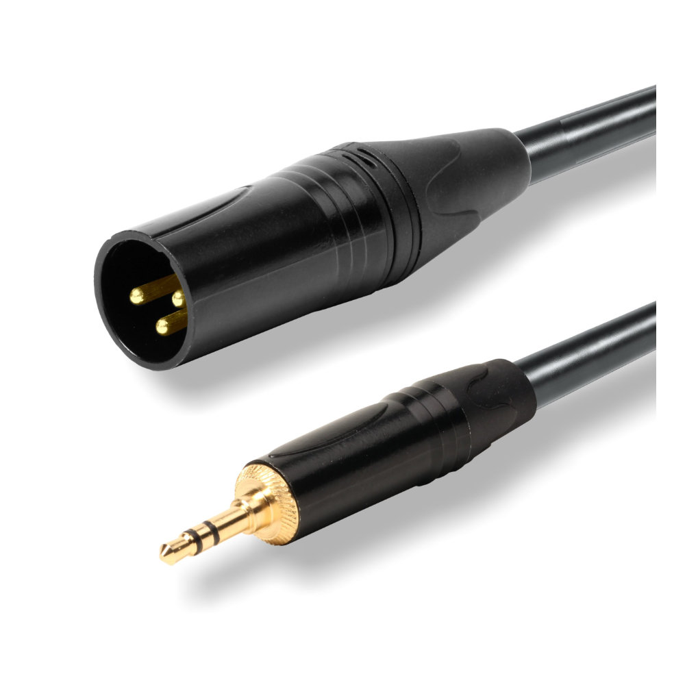 Cabo XLR Macho / 3,5 Macho ST 3m