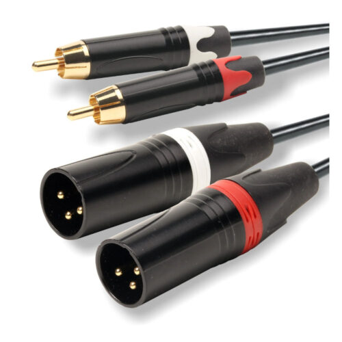 Cabo 2 RCA M / 2 XLR M EK6325S
