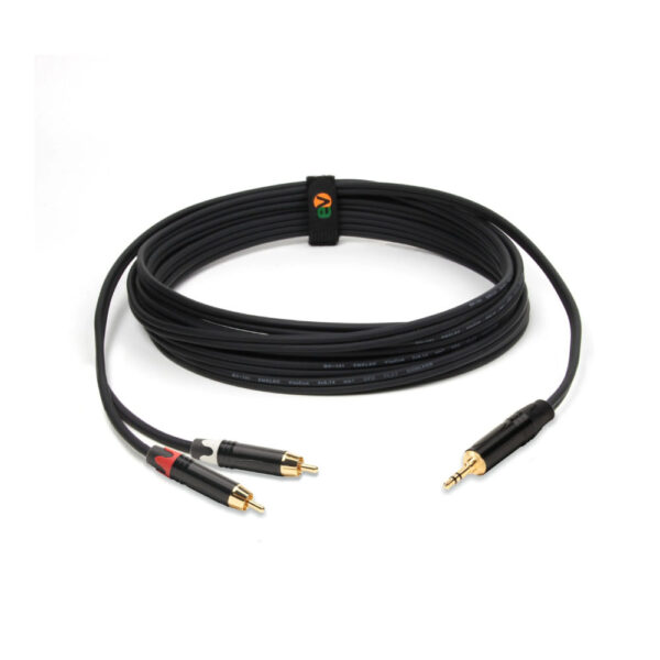 Cabo 2 RCA M / Jack 3,5 mm Estéreo M EK6605S Série 2 - Image 3