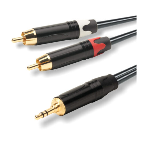 Cabo 2 RCA M / Jack 3,5 mm Estéreo M EK6605S Série 2
