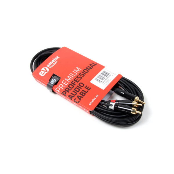 Cabo 2x RCA Macho / Jack 6.35mm - Image 2