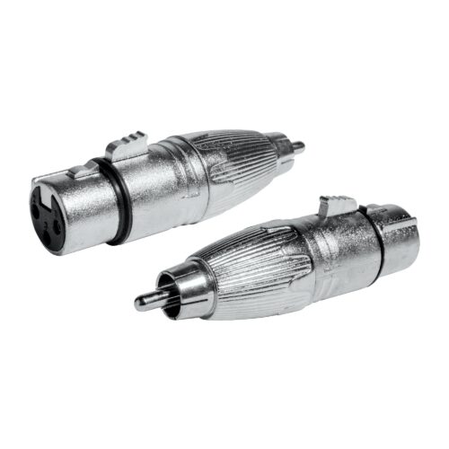 Adaptador XLR Fêmea / RCA Macho