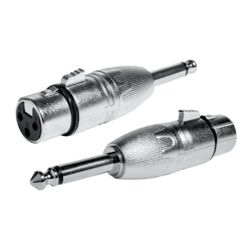 Adaptador 6,35 Macho Mono / XLR Fêmea