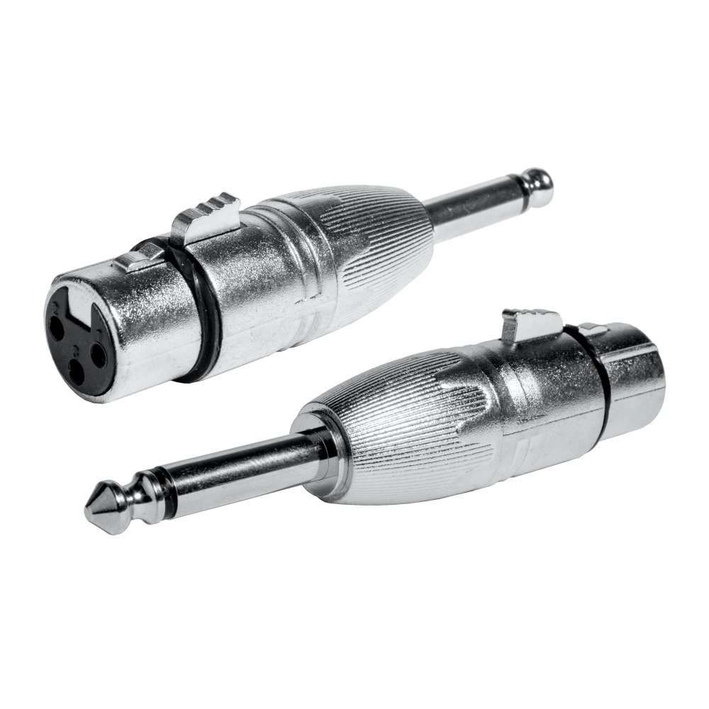 Adaptador 6,35 Macho Mono / XLR Fêmea