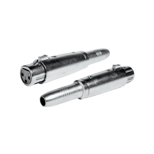 Adaptador XLR Fêmea / 6,35 Fêmea Mono