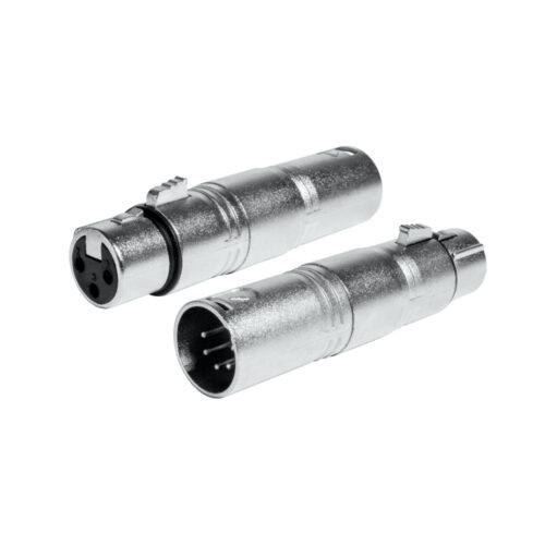 Adaptador XLR Macho 5Pin / XLR Fêmea 3Pin