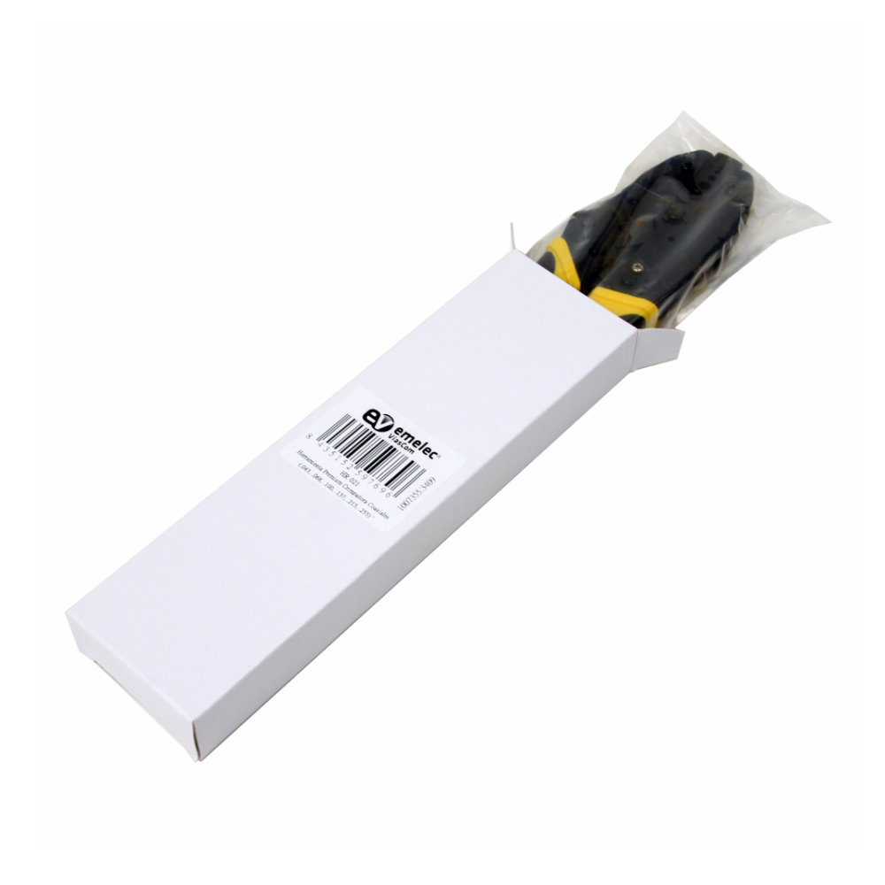 Alicate Cravar Cabos Coaxiais c/ Conectores - Image 3