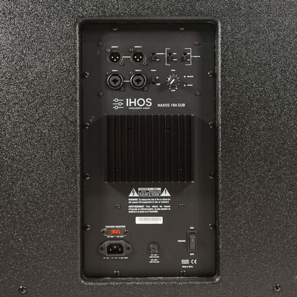 Subwoofer Activo 18" NAXOS 18A DSP - Image 8