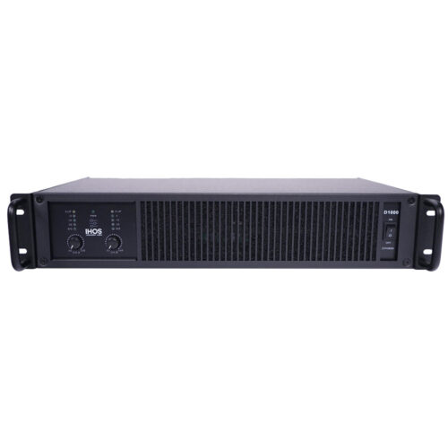Amplificador Audio PA 2x 450W 8ohm D1000