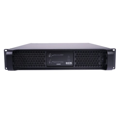 Amplificador Audio PA 2x 1500W 8ohm D3000