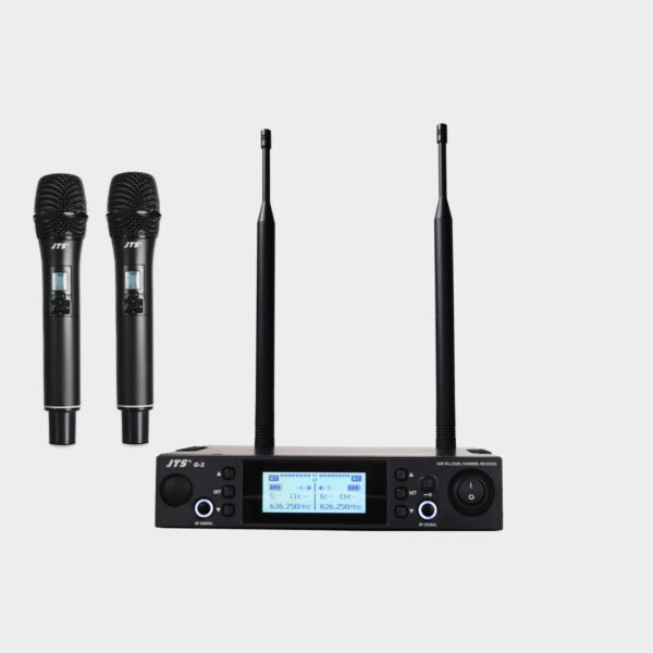 Microfone Mão s/ Fios + Receptor UHF - Image 4
