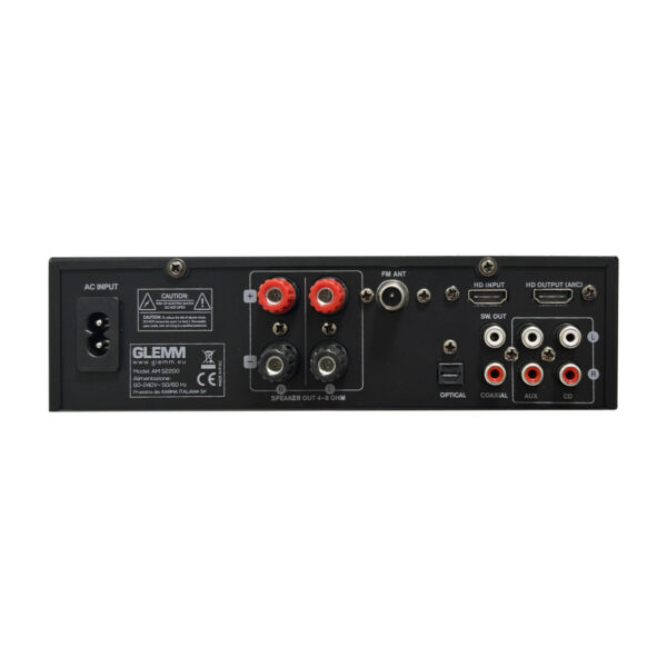 Amplificador Stereo 2x 200W BT/USB/FM - Image 2