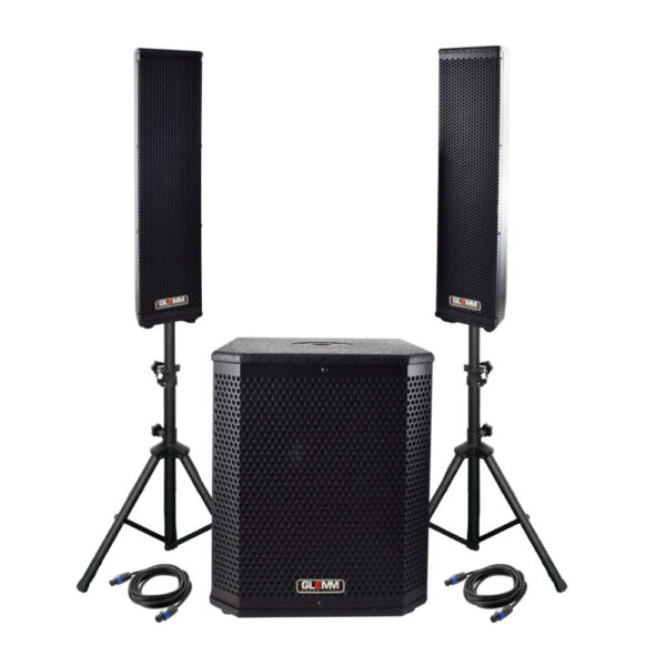 Subwoofer Activo 12" + 2 Tops