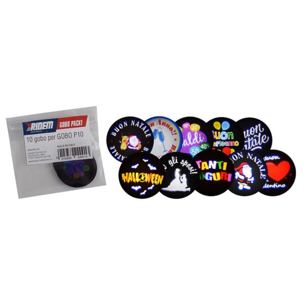 Conjunto Gobos p/ GOBO P10 - Image 4