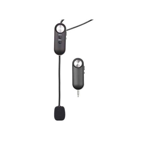 Microfone Cabeça s/ Fios + Receptor UHF (ficha 3,5mm) - Image 2