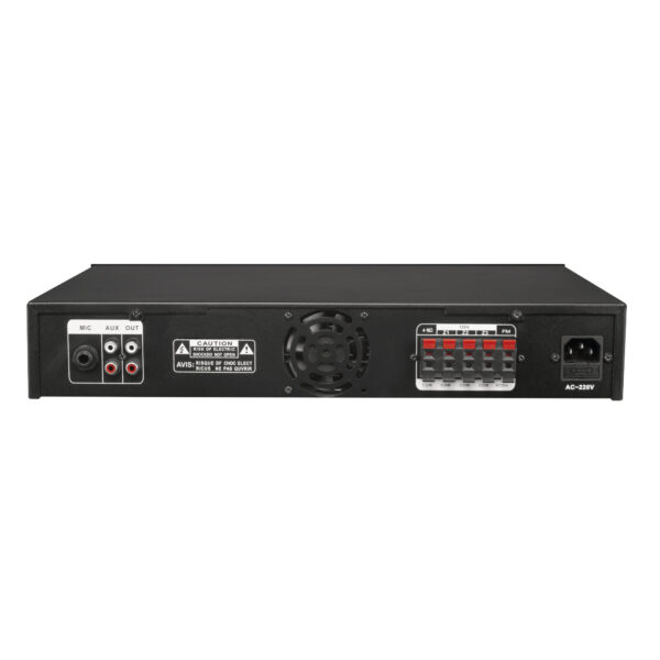 Amplificador Audio 100V 120W FM/USB/MP3 - 3 Zonas - Image 2