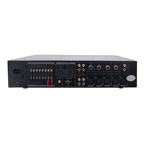 Amplificador Audio 100V 240W DAB/FM/USB/MP3 - 5 Zonas - Image 6