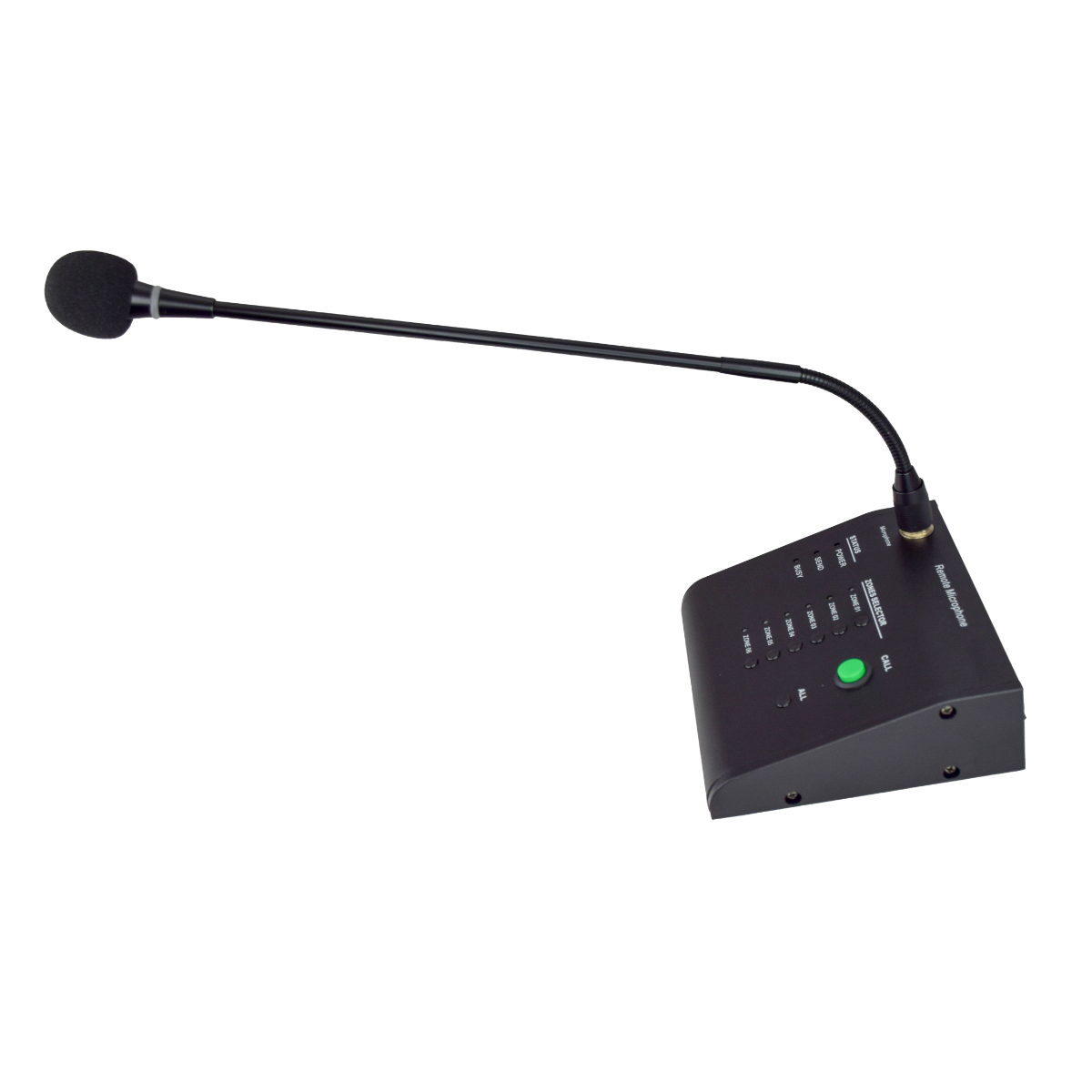 Microfone Chamada Paging - 6 Zonas