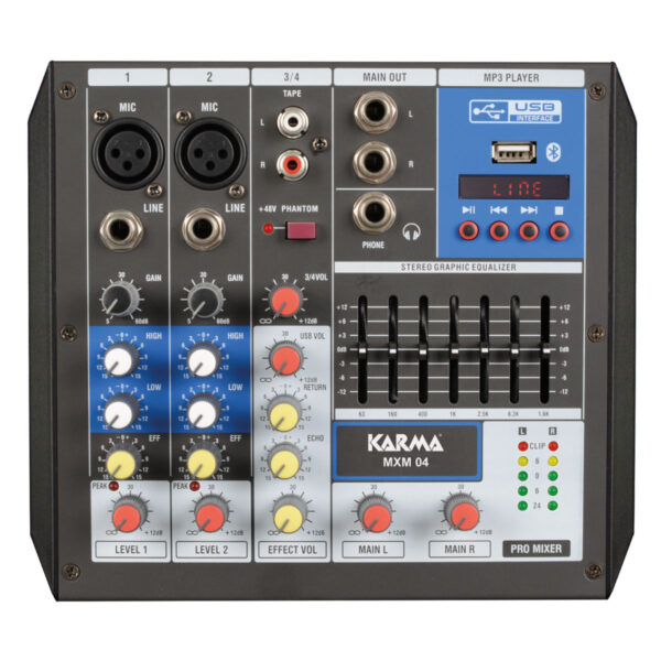 Mesa Mistura 4 Canais USB/Bluetooth - Image 4