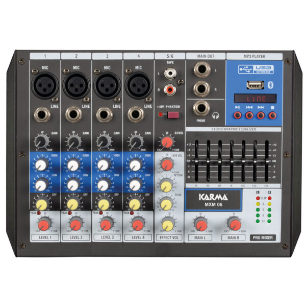 Mesa Mistura 6 Canais USB/Bluetooth - Image 7