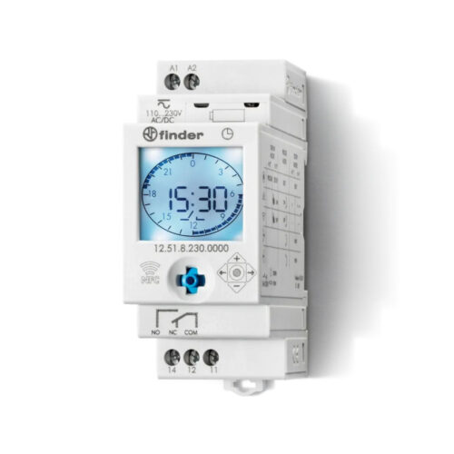 Programador Semanal p/ Calha DIN AC230V