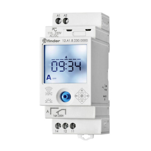 Programador Semanal / Astronómico p/ Calha DIN AC230V