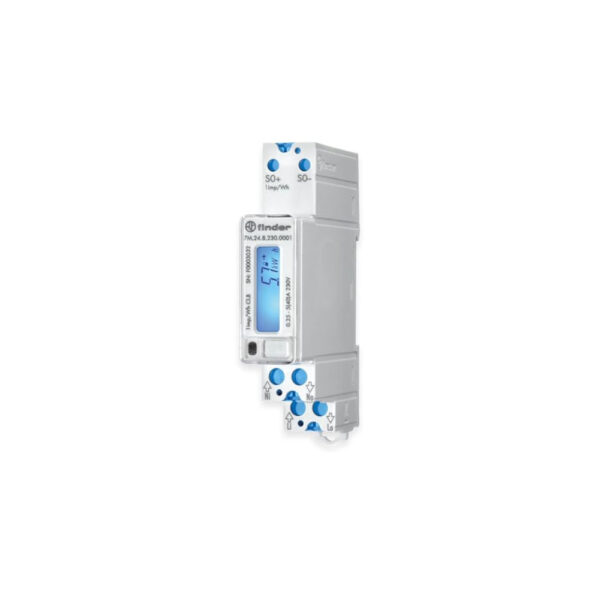 Contador de Energia c/ LCD p/ Calha DIN