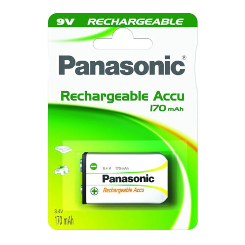 Pilha Recarregável 9V 170mAh (Blister 1)
