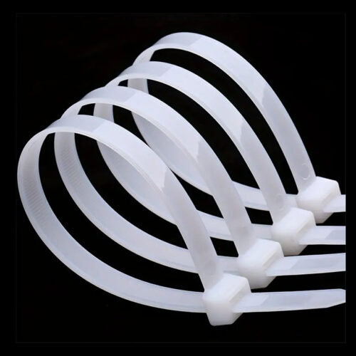 Abraçadeiras Nylon 3,6x200mm - Transparentes (100 unid)