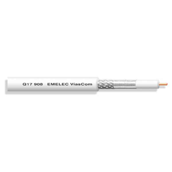 Cabo Coaxial Ø6,8mm Branco 100mt - Image 4