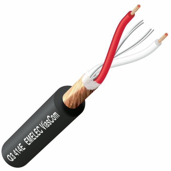 Cabo Microfone Ø6mm 2 Cond.+ Malha 91mt Ultra Resistente - Image 4
