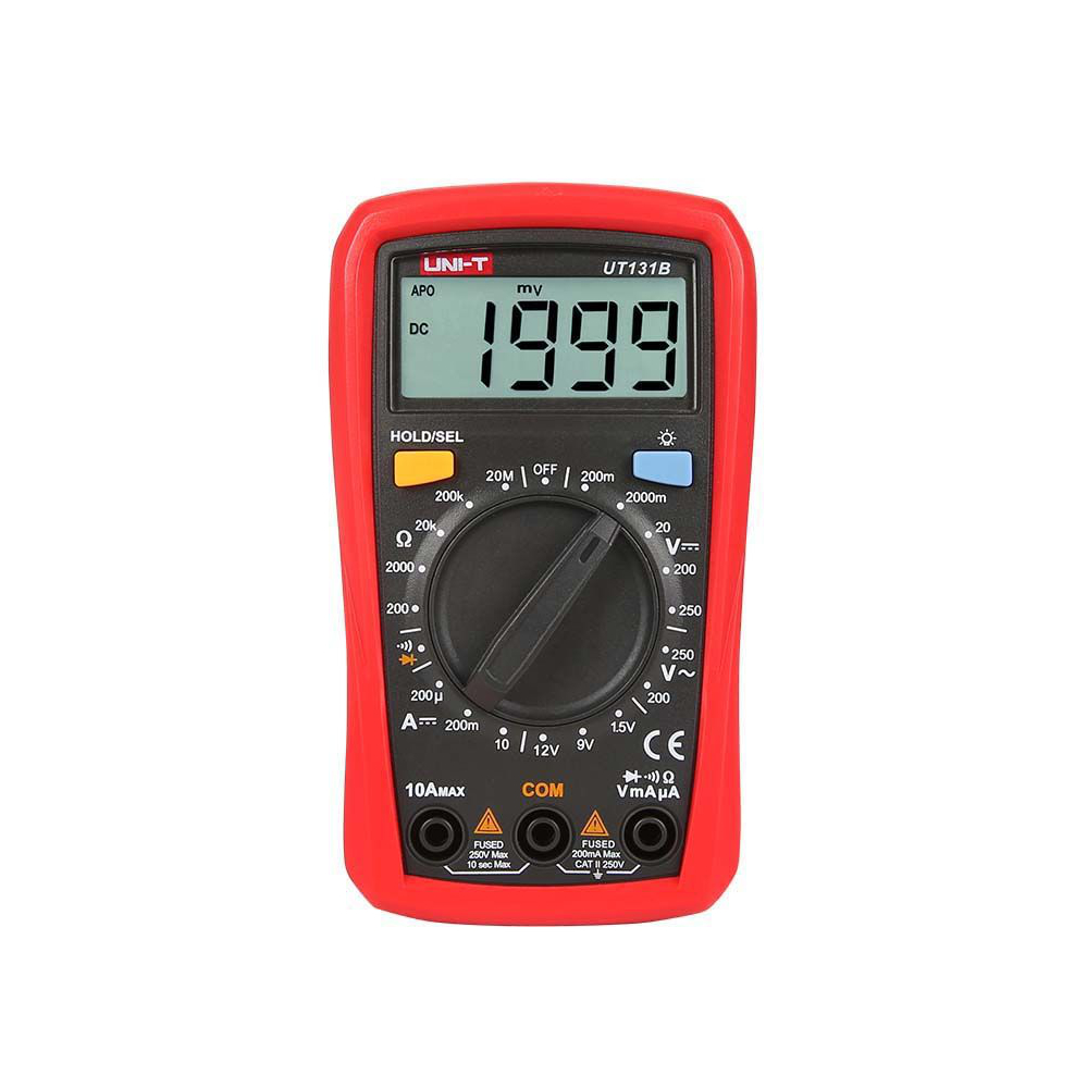 Multímetro Digital - 250V AC/DC - CAT II