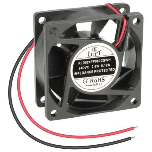 Ventilador DC12V - 60x60x20mm